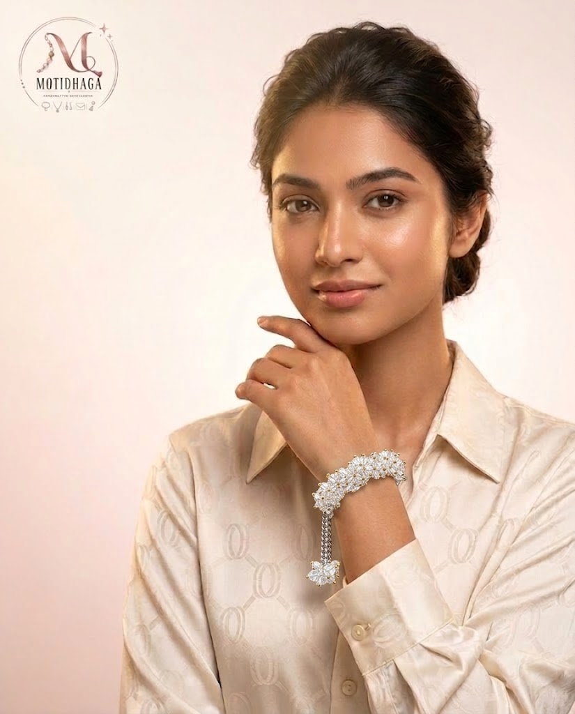 Gajra Style Lorial Beads Bracelete
