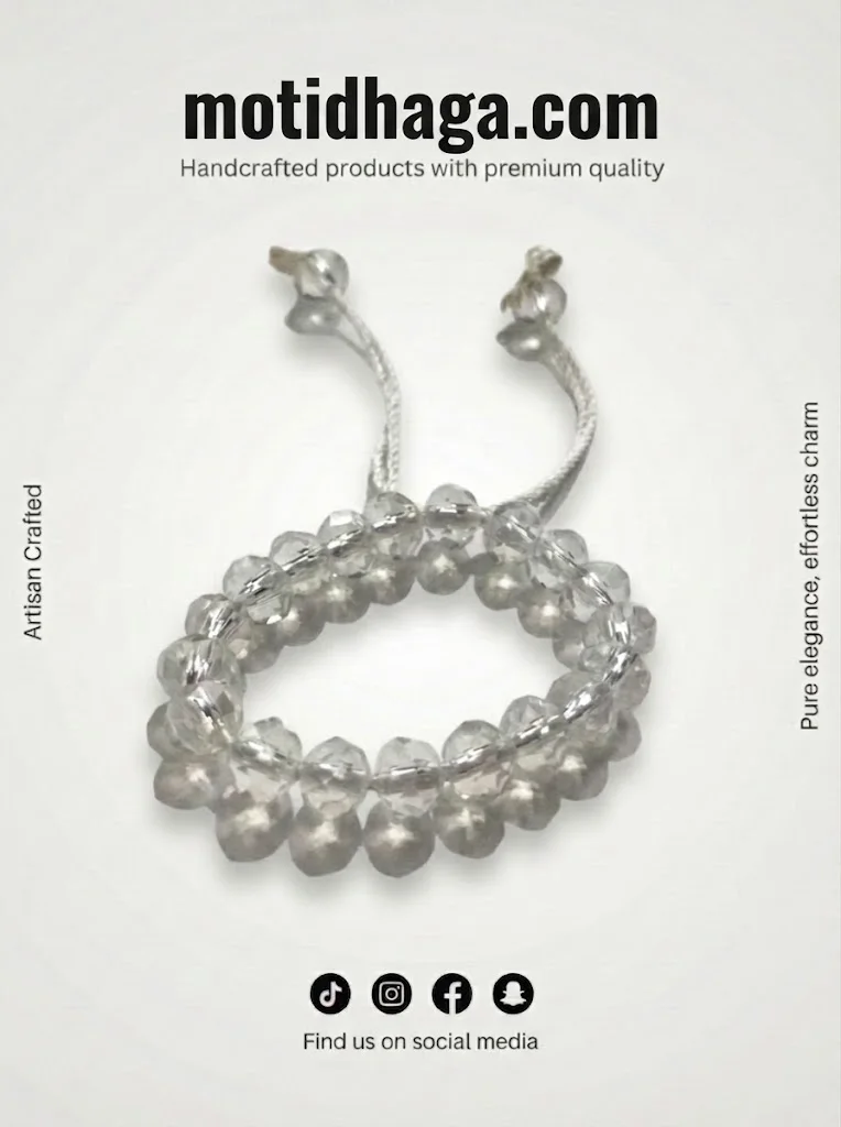 Sparkling Crystal Adjustable Bracelet