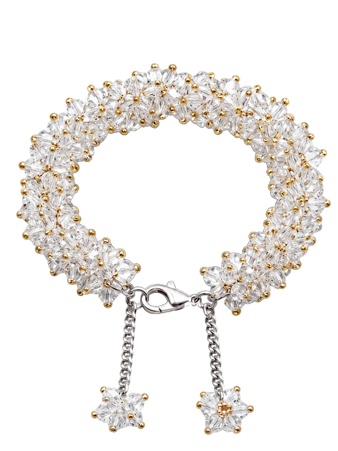 Classic White Gajra Style Lorial Bead Bracelet alternate